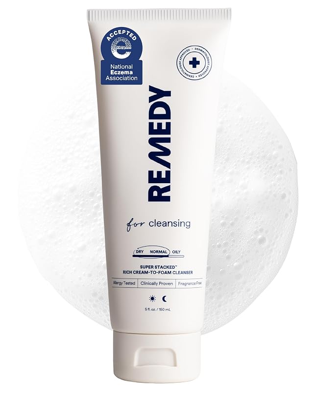 Remedy Science Limpador facial creme-espuma para pele sensível