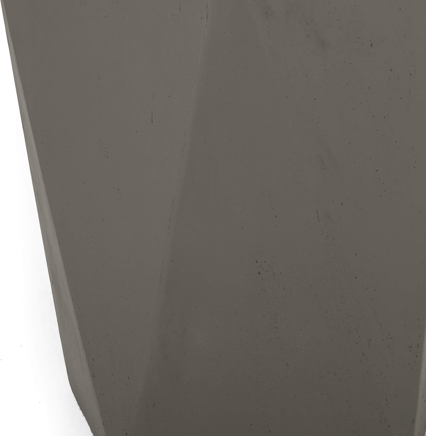 Christopher Knight Home 312457 Laredo Outdoor Modern Side Table, Light Gray