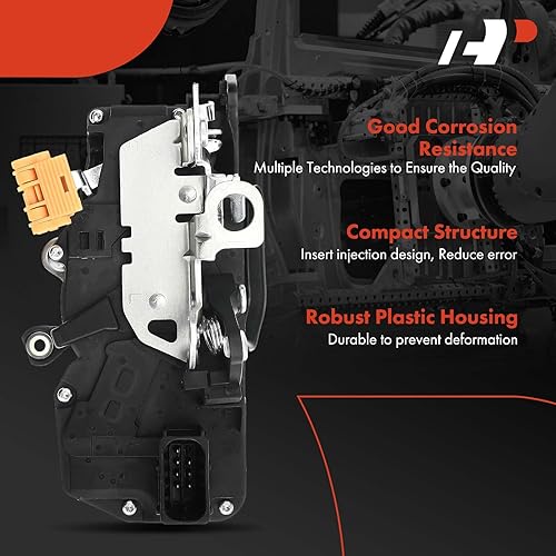 Miniatura 5 de A-Premium Actuador de bloqueo de puerta compatible con vehículos Chevy y Saturn - Captiva Sport 2012-2015, Vue 2008-2010, Sport Utility - Delantero