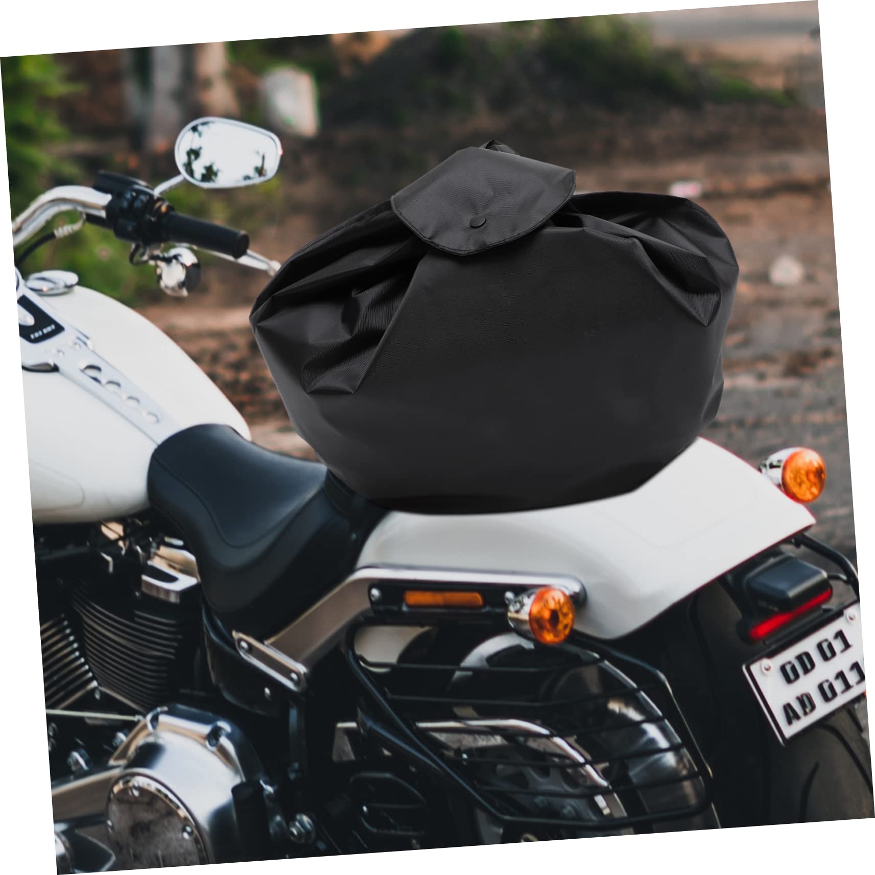 Cabilock Motorcycle Storage Bag Holder Durable Pouch Versatile Bag for Home Gym and Outdoor Use