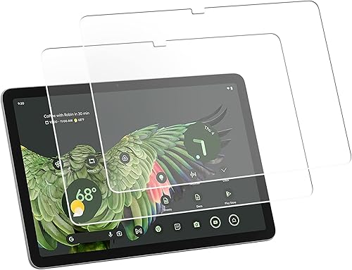 Protector de pantalla de vidrio templado puede usarse con Google Pixel Tablet (lanzado en 2023) (mate (antirreflejo) disponible en Yaxa Mexico