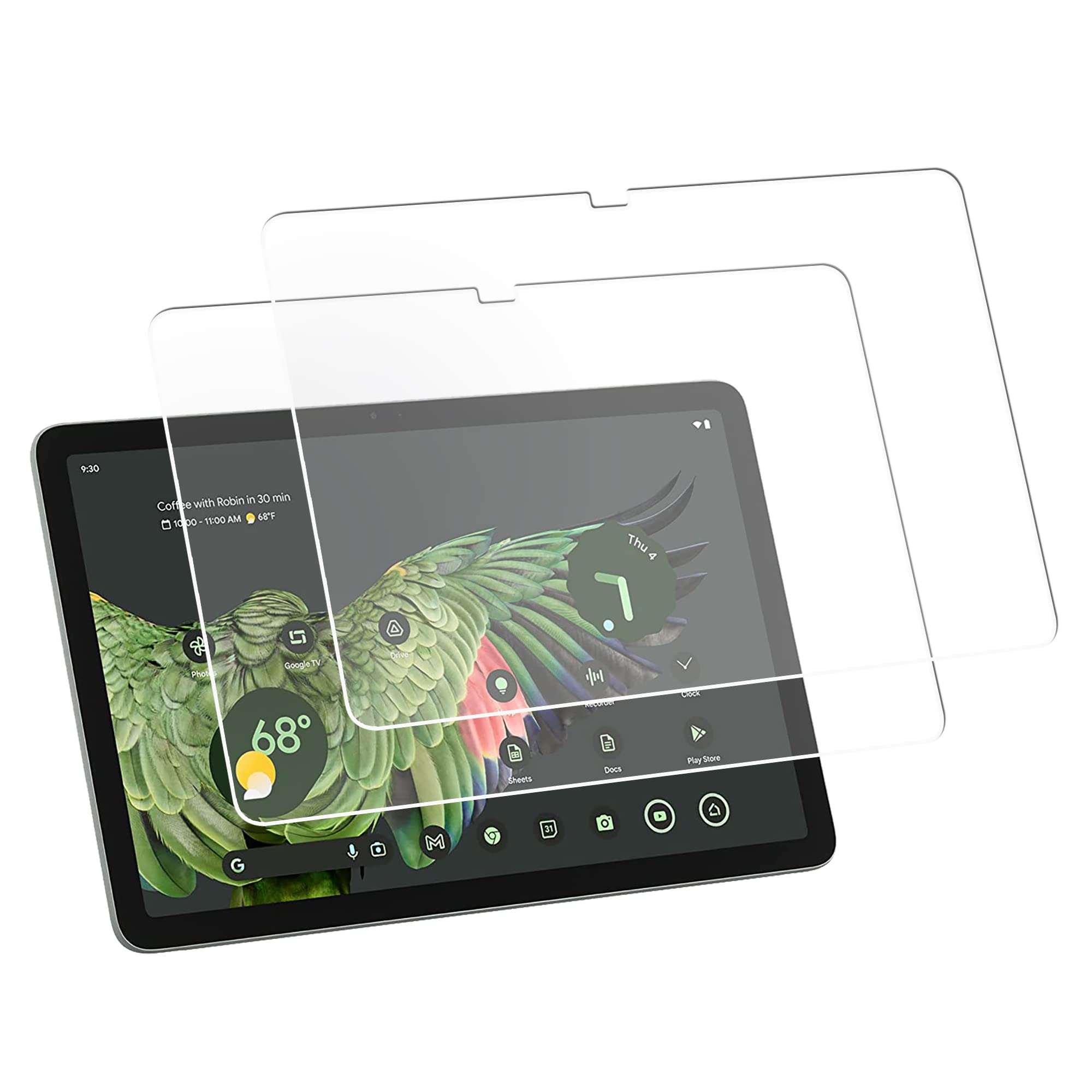 Tempered Glass Screen Protector compatible with Google Pixel Tablet (launched in 2023) (Matte (Anti-Glare))