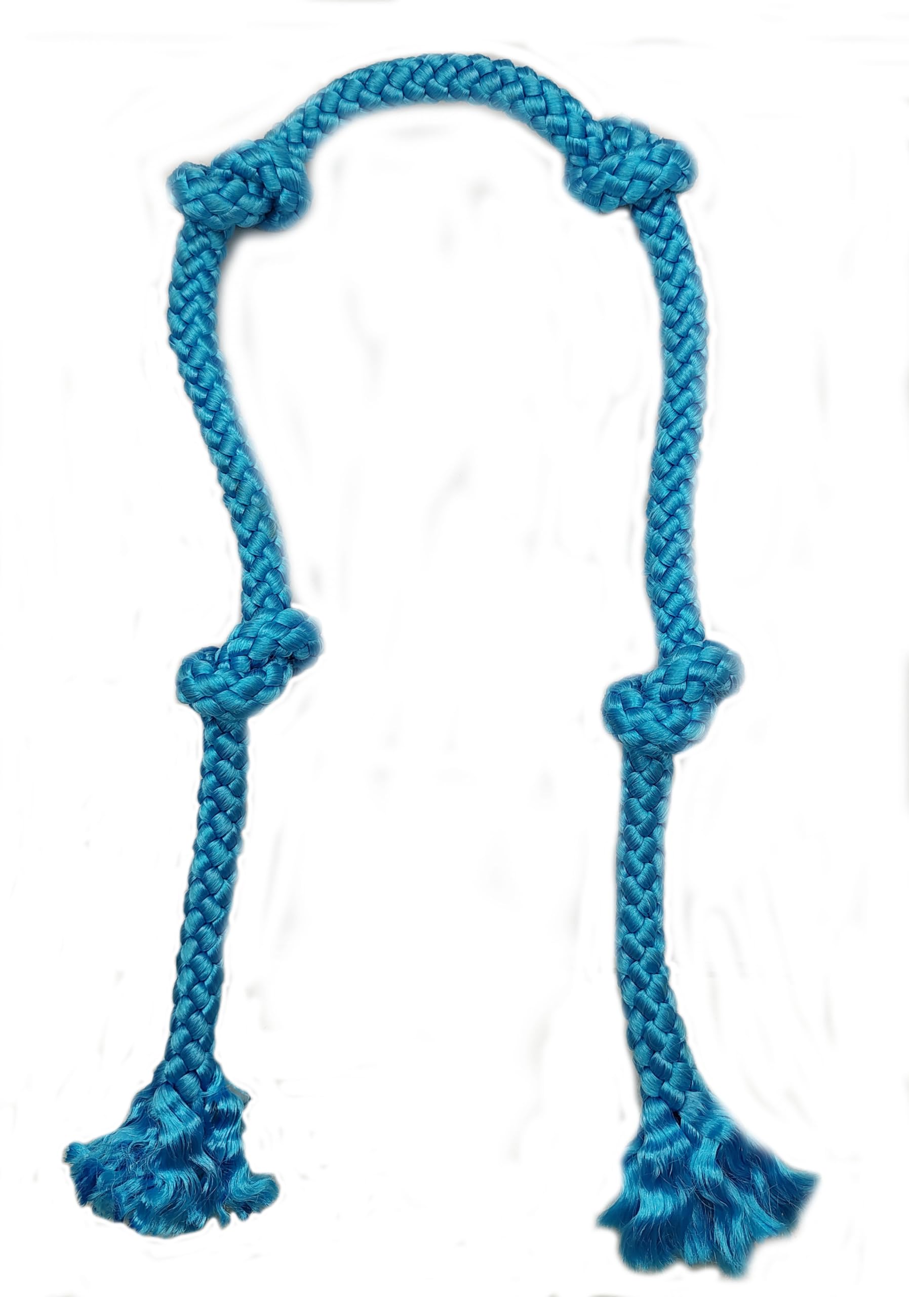 LAGHIMA JADON Dog Rope Toy Nylon for Large Medium Dogs, Dog Chew Toy for Aggressive Chewers, Indestructible 3 Feet 4 Knots Rope Toy, Interactive Tug of War Toy for Extra Large Dogs (Sky Blue) (B0CNXJ4FB2) Amazon Price History, Amazon Price Tracker