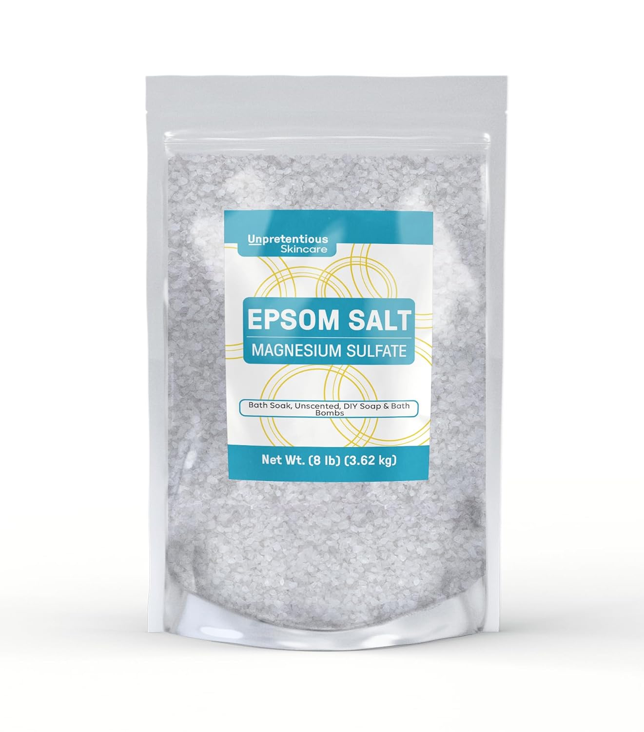 Amazon Basics Epsom Salt Soaking Aid, Soothing Rosemary & Mint Scent, 3 Pound (Pack of 1) (Previously Solimo)