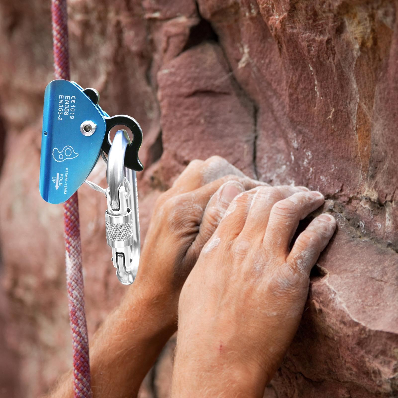 Calcular el Ascender Fall Protection - Ascender para Escalada en Roca
