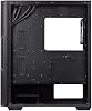 ADATA XPG POWERFUL Medium Computer Case, ATX/Micro ATX, Mini-ITX, Compact Size, Tempered Glass Side Panel, I/O USB 3.0 Port, Black