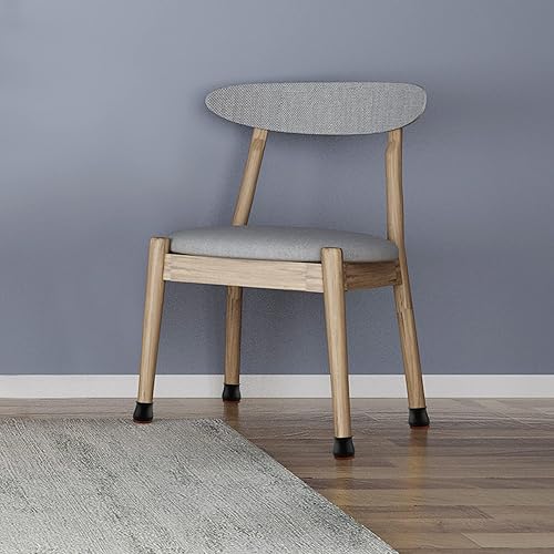 Miniatura 8 de Tapas para patas de silla, protectores actualizados para patas de silla, para suelos de madera dura, cuadrados, redondos, rectangulares, todas las