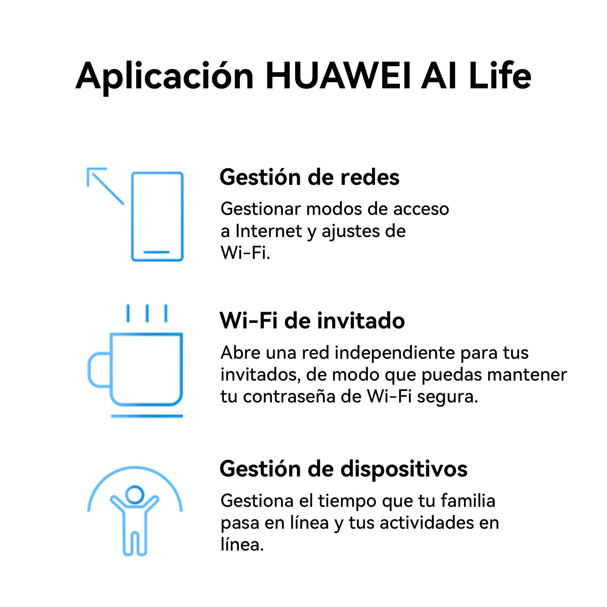 HUAWEI AX3 New Enrutador, Wi-Fi 6 Plus de Banda Dual de 3000 Mbps, 4 Puertos GE WAN/LAN Adaptables Automáticamente, Amplia Cobertura, Diagnóstico Visualizado, Idóneo para Juegos Xbox/PS5/Steam y 8K