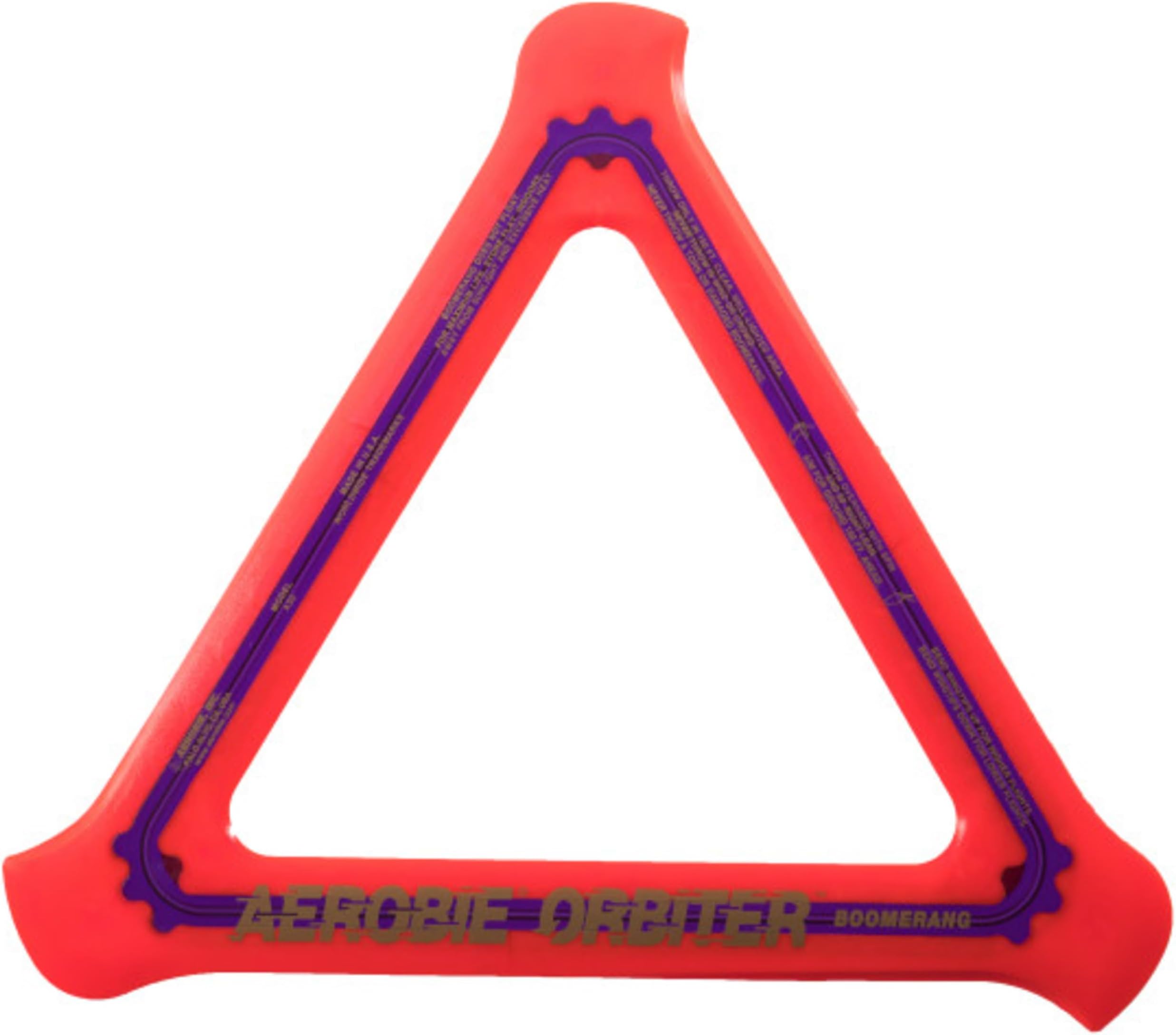 Orbiter High Performance Boomerang, 11.5 Inches, Orange