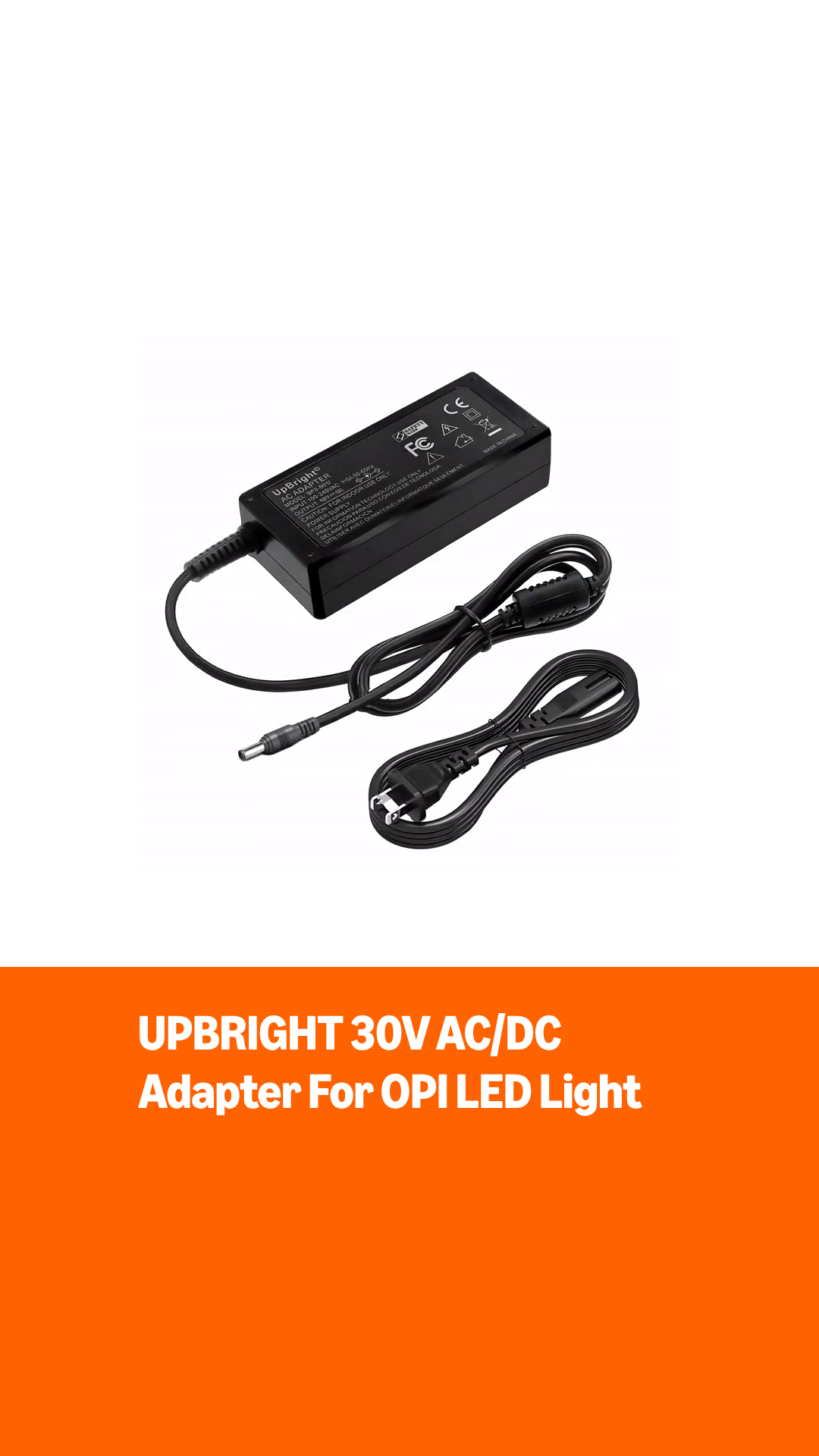 Amazon.com: UpBright 30V AC/DC Adapter Compatible with O.P.I OPI