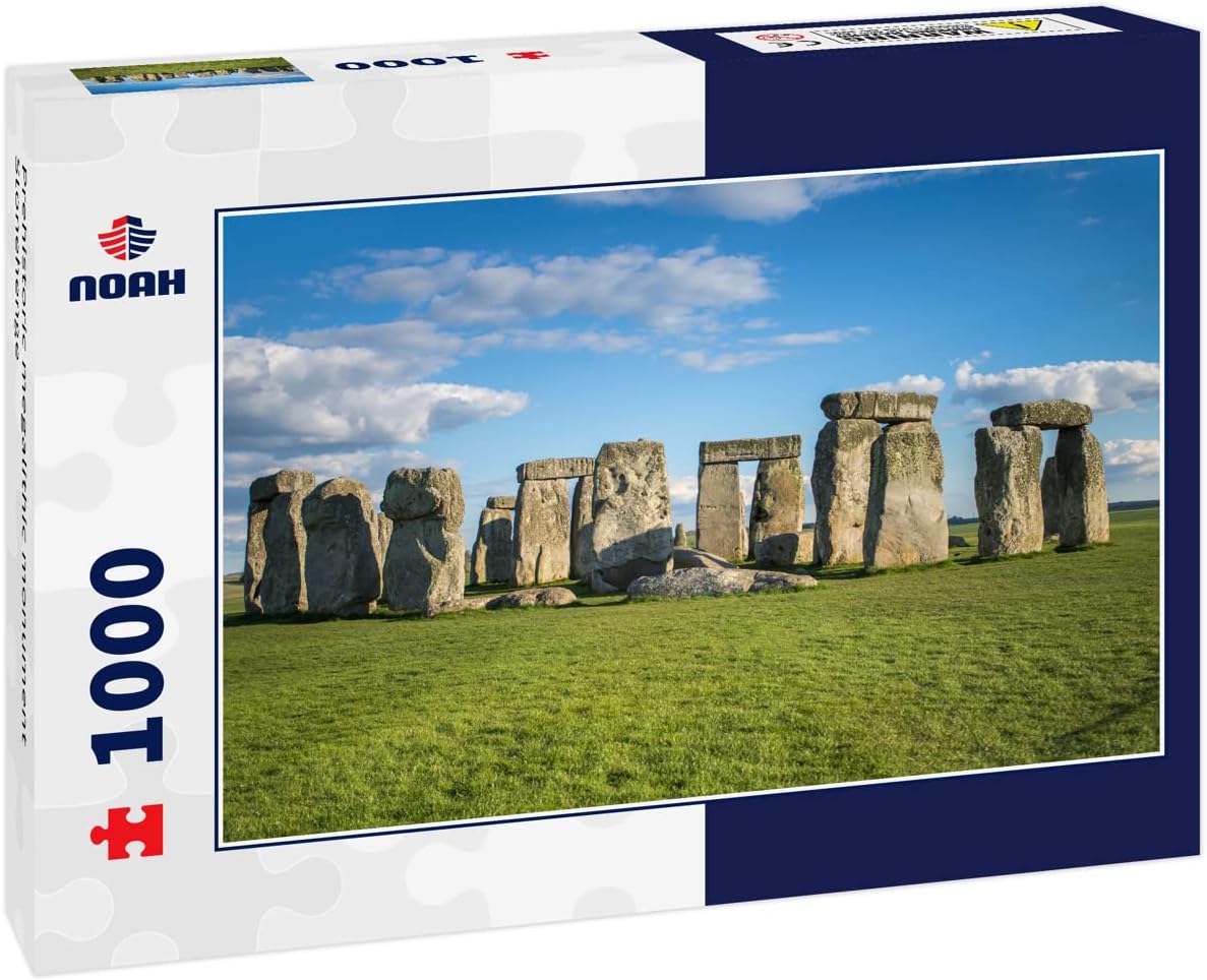 Noah Jigsaw Puzzle Prehistoric megalithic Monument Stonehenge 1000 Pieces