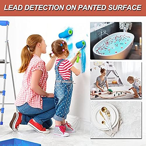 Miniatura 6 de Kit de prueba de plomo con hisopos de prueba, kit de prueba de pintura de plomo, resultados rápidos de prueba en 30 segundos, detección precisa del