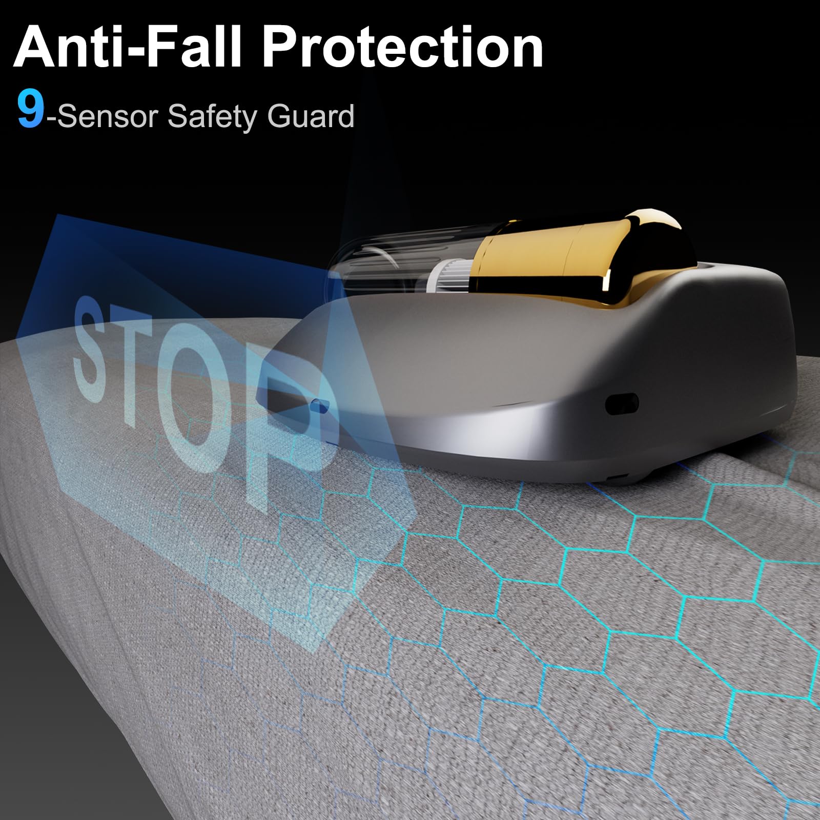 CREATULIZE Milbensauger für Matratzen Bed Vacuum UV High Heating Smart Sensor Lightweight Deep Clean Dust Pet Hair