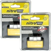 Arwrilt Power Upgrade Pro 2-Pack OBD2 Torque Booster - 35% More Power 25% More Torque for Gasoline Cars Trucks SUVs Yellow