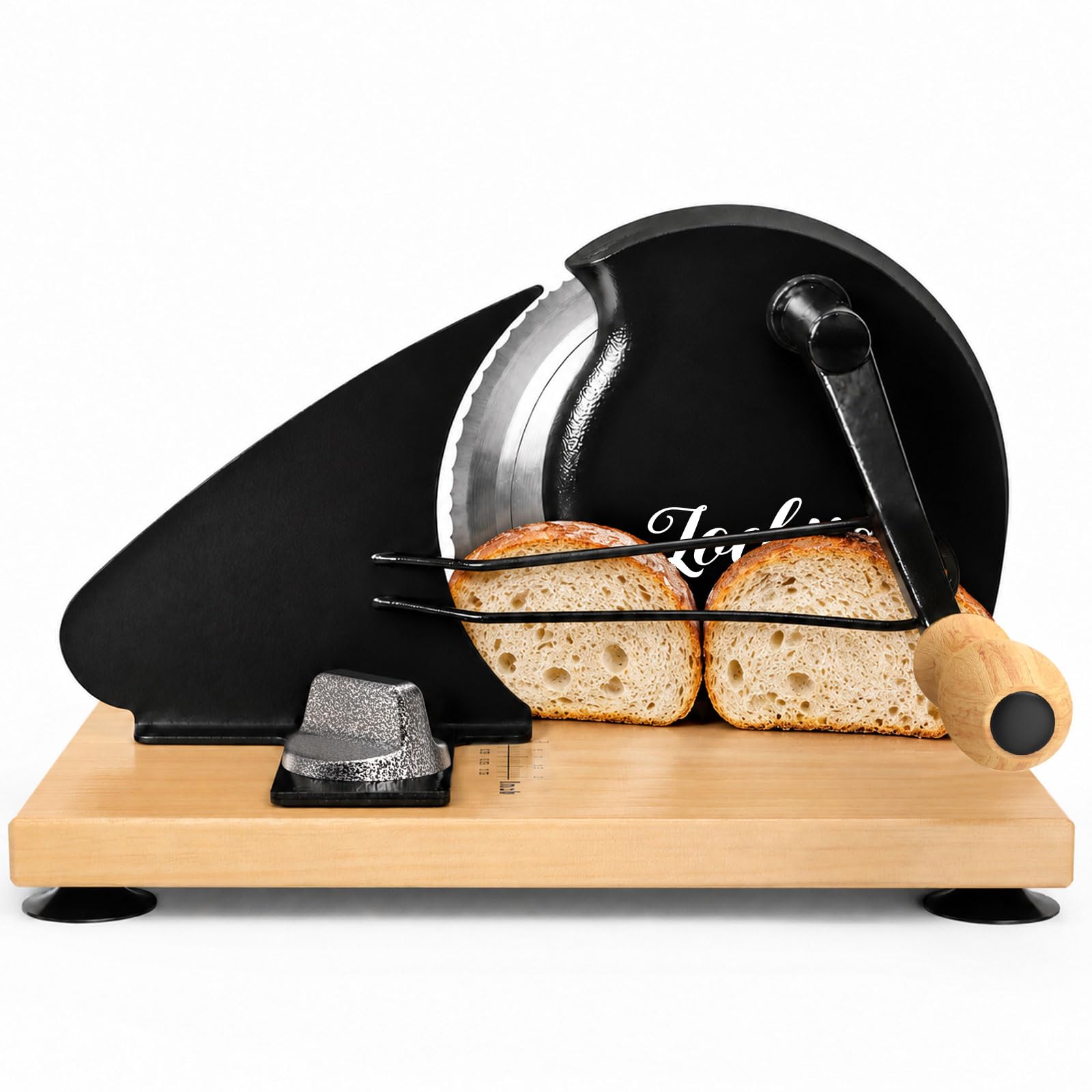 LockTide Manual Bread Slicer for Sourdough