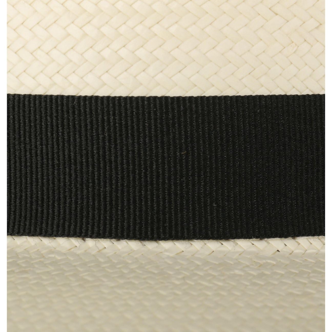 Stetson Sombrero Bogart Toyo Telida Mujer/Hombre - de Paja Sol con Banda Grosgrain Verano Primavera/Verano