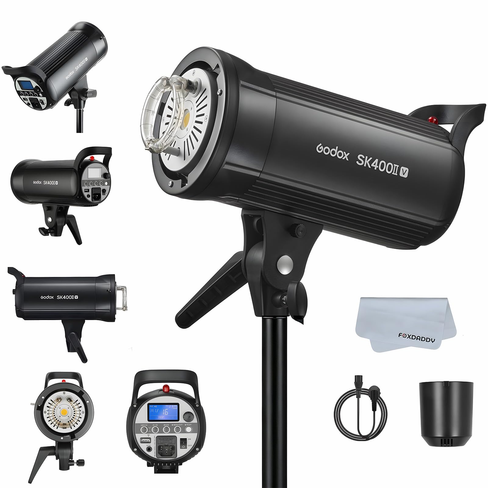 Photo 1 of GODOX SK400II-V SK400IIV (Upgrade) 400Ws Bowens Mount Studio Strobe Flash