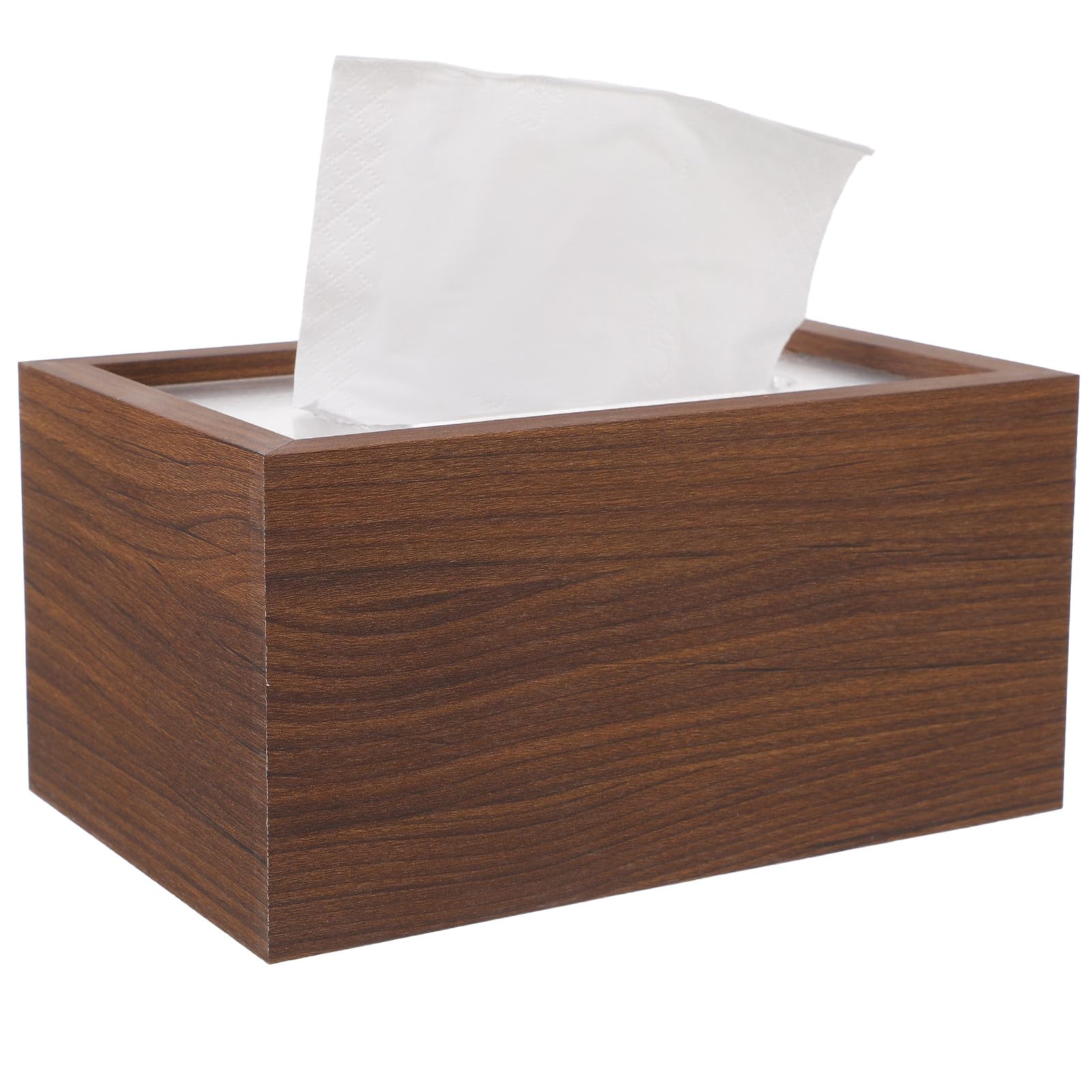 Boîte à mouchoirs acrylique et bois noble pour une décoration premium