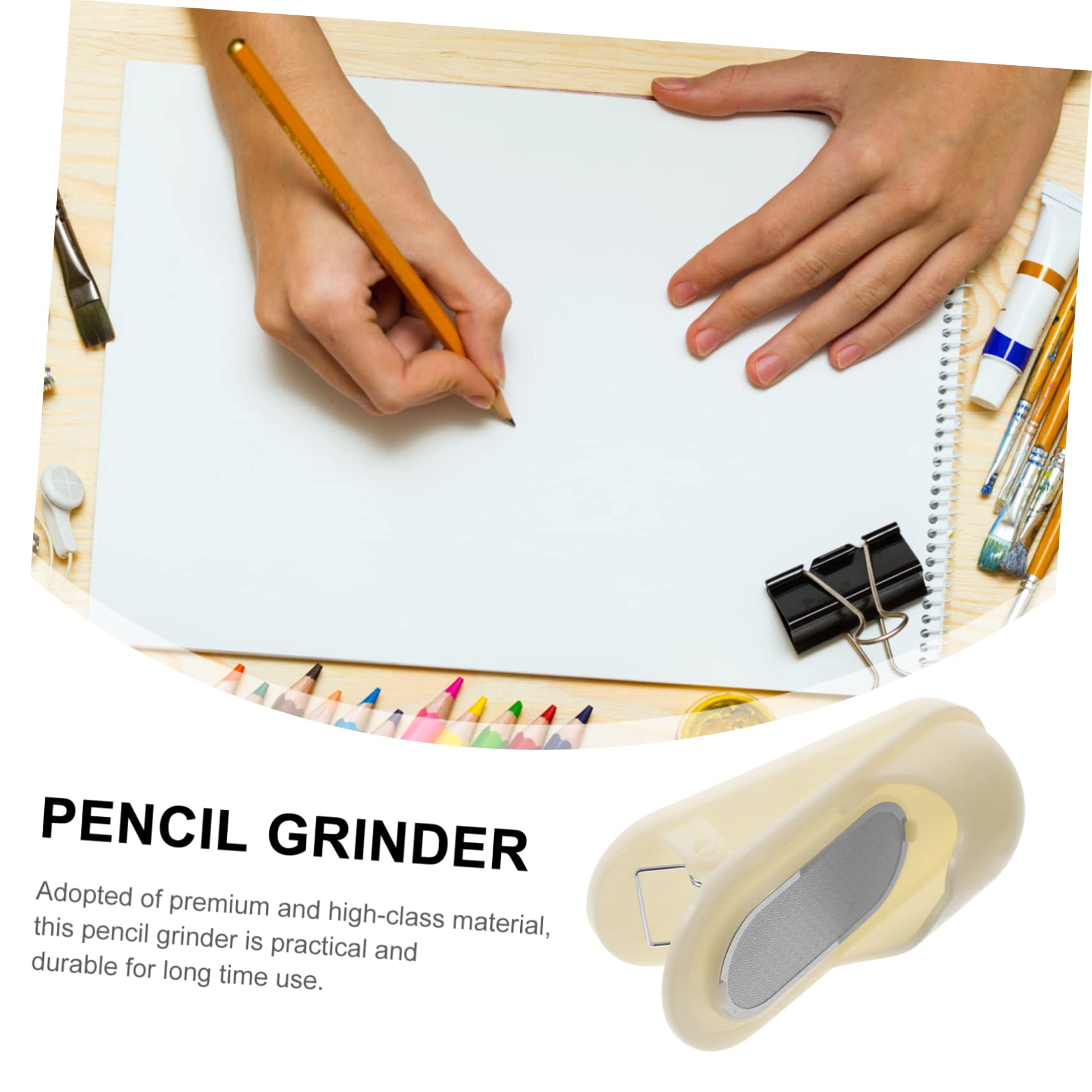 4pezzi Temperamatite Per Strumento Affilatura Portatile Per Accessorio Per Sketch e Forniture Scolastiche