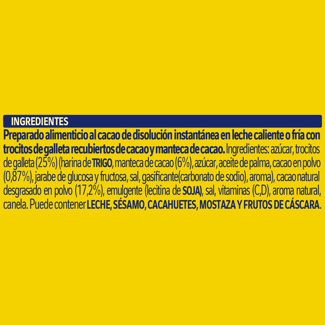 Nesquik Nestlé Jungly Cacao Soluble con trocitos de galleta, Bolsa de 200 g