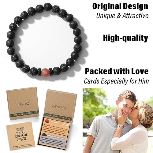 Miniatura 6 de 11 13 Year Old Boy Gifts 15 17 19 10 12 14 16 Birthday Gifts Ideas Gifts for Son Grandson Teen Boy Gifts Teenage Beaded Bracelets Valentines Day Him