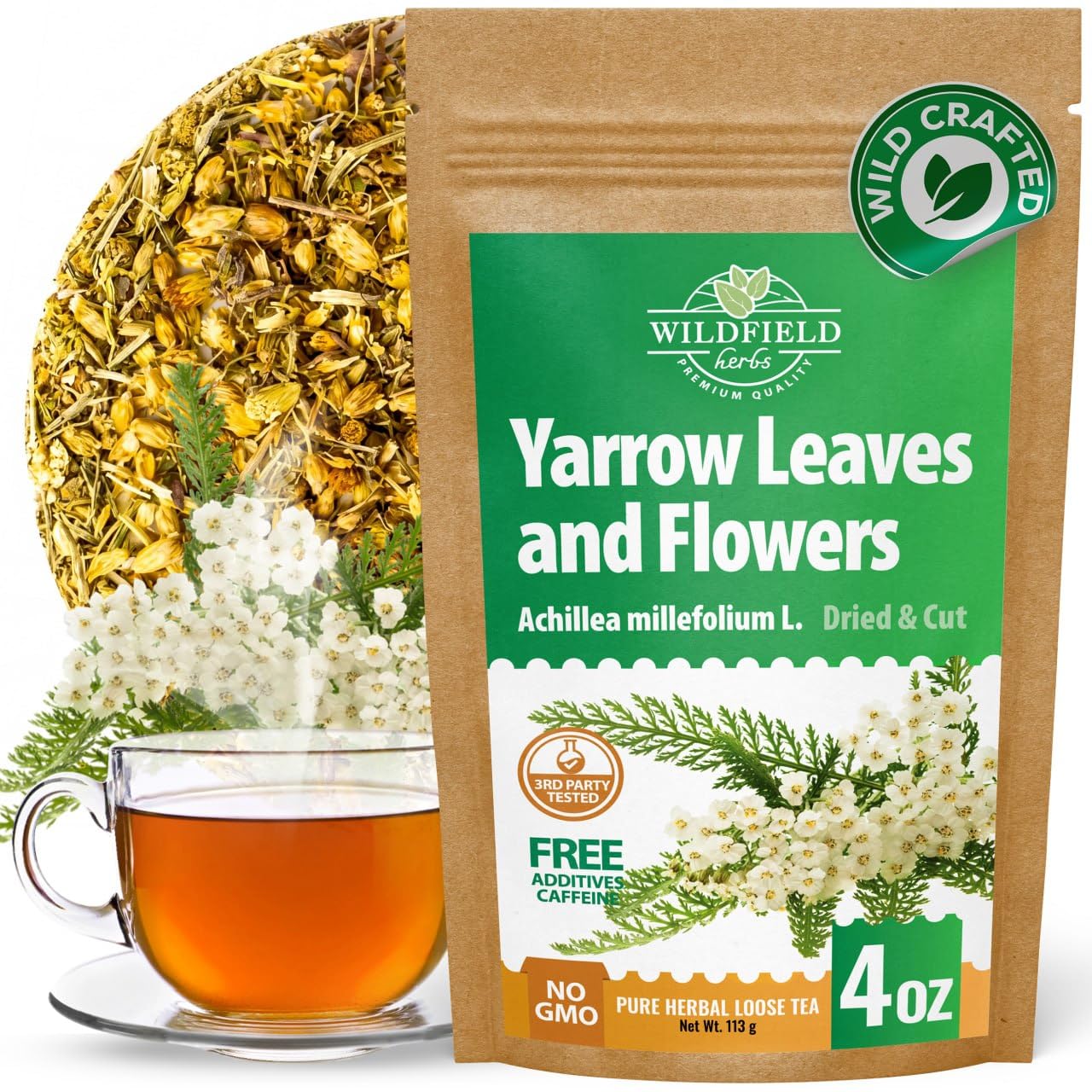 WILDFIELD HERBS Yarrow Leaf & Flower