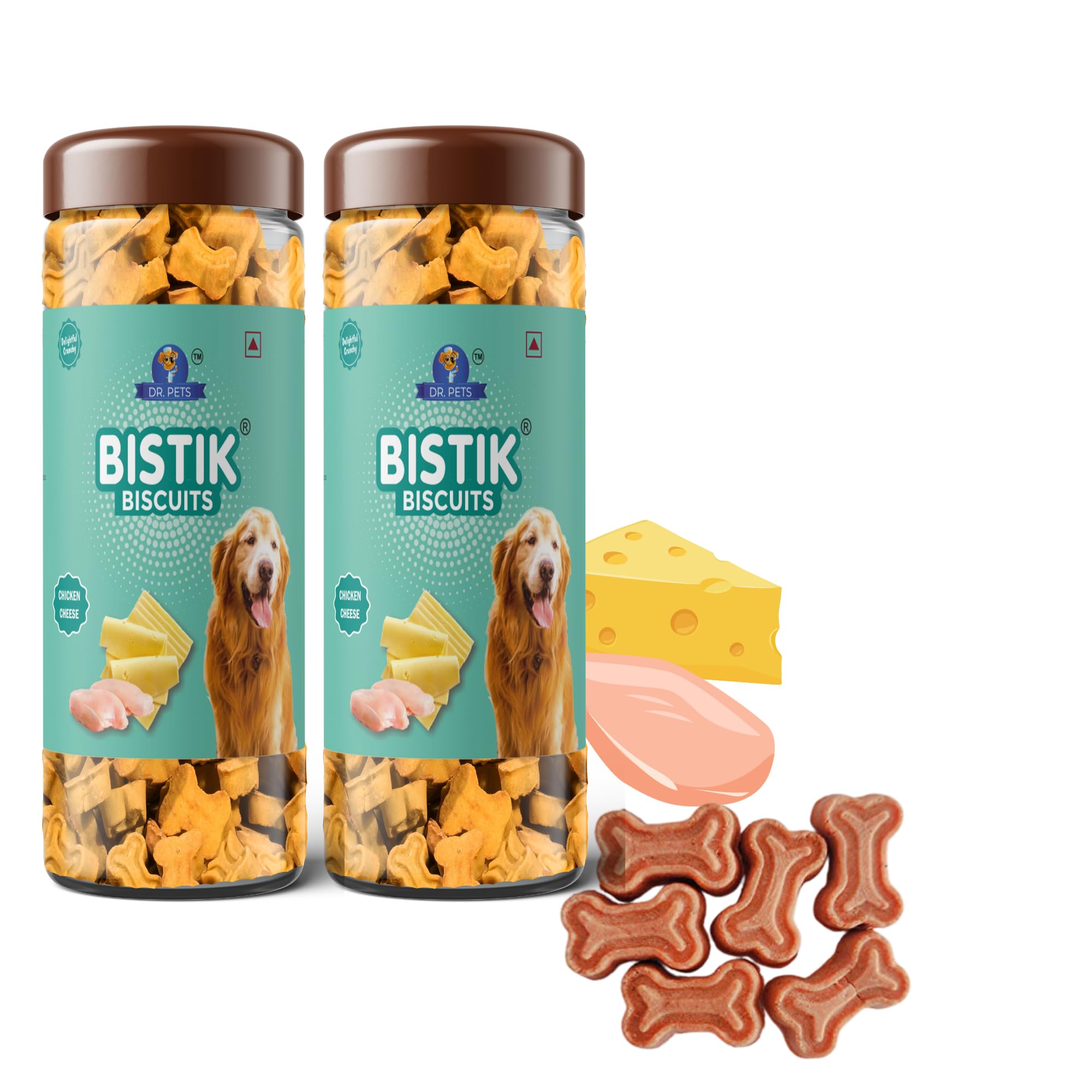 Dr.Pets Pure Non-Veg Dog Biscuits with All Natural Ingridients (Chicken Cheese) 450g (Pack of 2) (B0C967Q7PS) Amazon Price History, Amazon Price Tracker