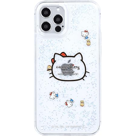 Amazon グルマンディーズ サンリオキャラクターズ Iphone12 12 Pro 6 1インチ 対応 グリッターケース ハローキティ Sang 96kt スカイブルー グルマンディーズ 家電 カメラ