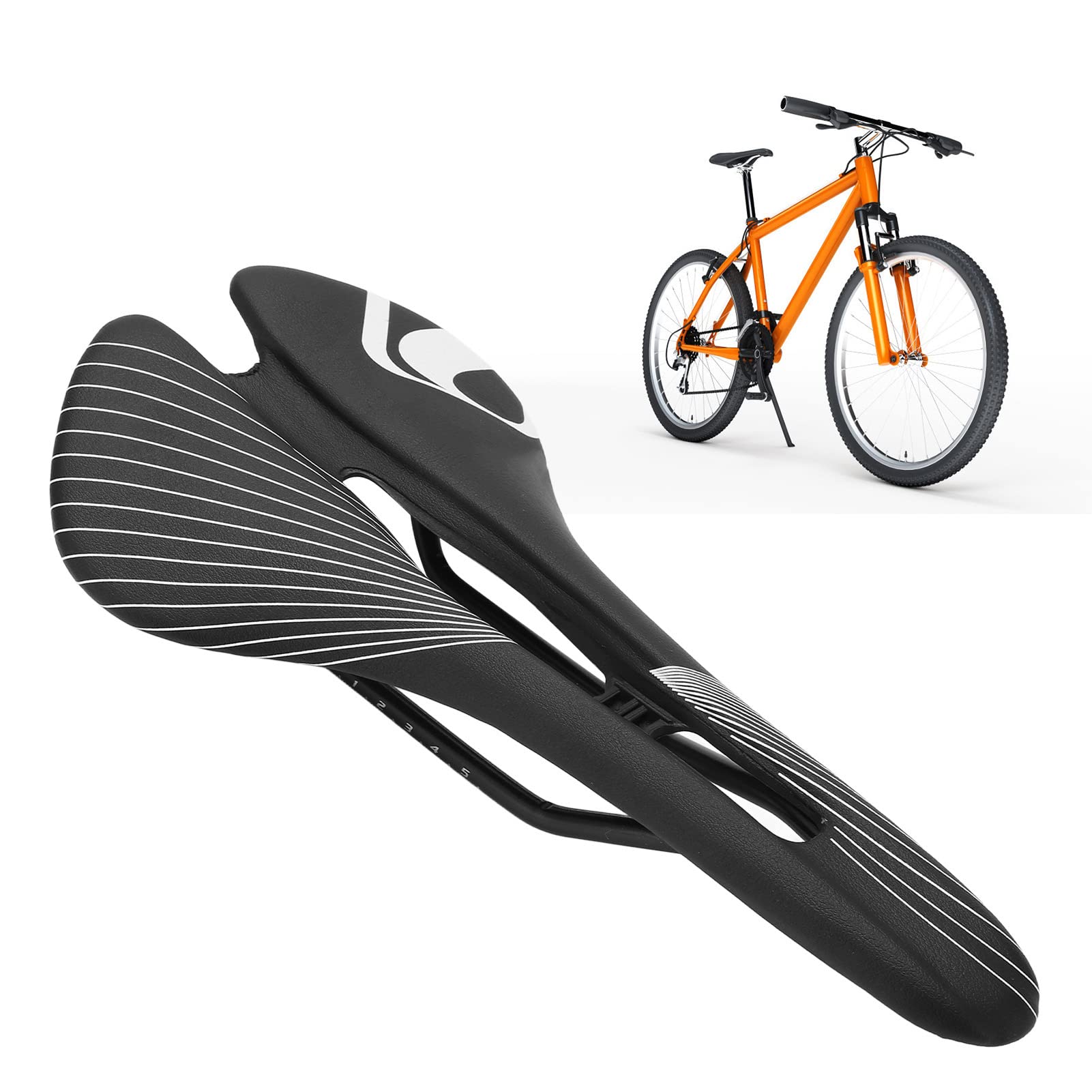 Amazon | 自転車サドル 中空デザイン マウンテンバイク ロードバイク用 