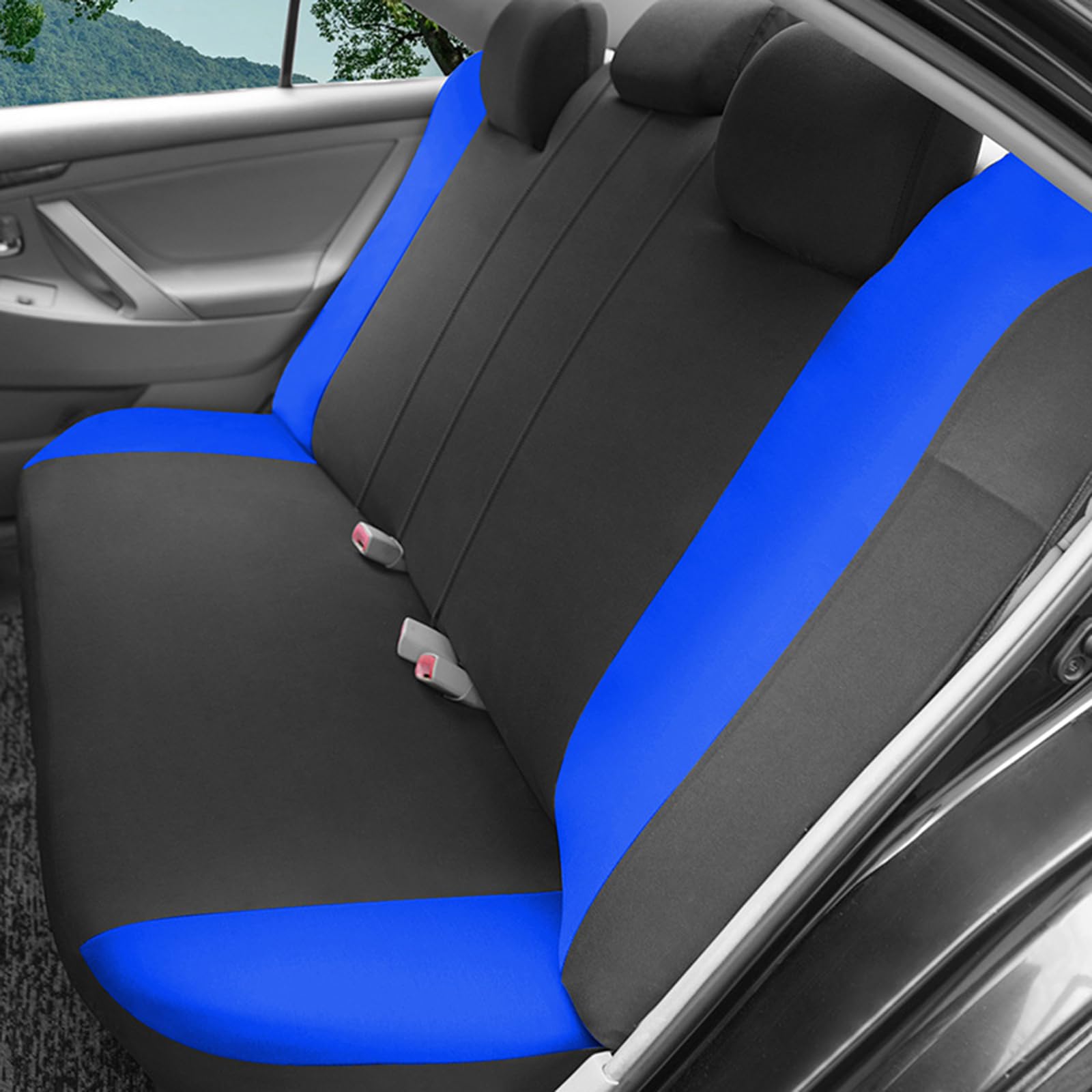 Auto Sitzbezug Für Hyundai Kona Hybrid/N Line 2017-2026 | Vorne Und Hinten Auto-Schonbezüge Set Wasserdichtes Atmungsaktiv Sitzschutz Zubehör