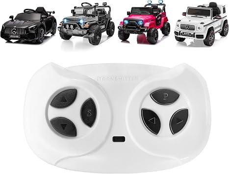 JR1602FCC 2.4Ghz Bluetooth Remote Control for Power Wheels,Remote Transmitter Control Box Kit for Kids Ride On Toys Car Turck SUV ATV Replacement Parts