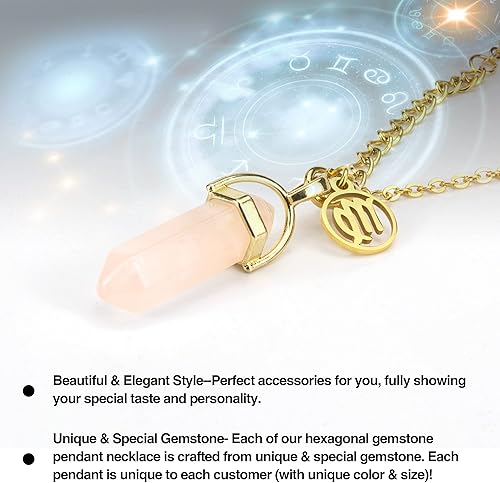 Miniatura 5 de YTENTE Juego de regalo de piedra curativa de cristales, velas perfumadas con signo del zodiaco de cera de soja, piedras curativas de cristales con