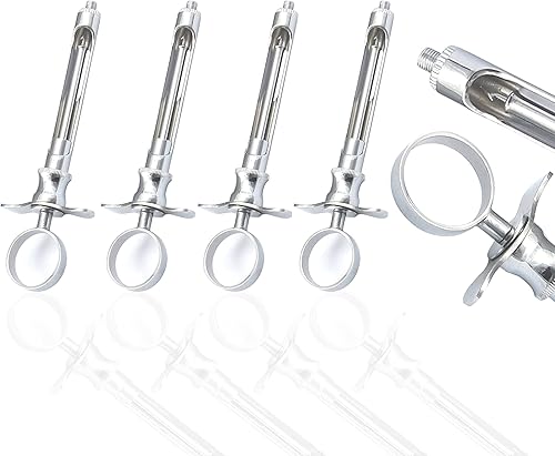 4 instrumentos dentales de primera calidad 1.8CC-Dentales de la jeringa anestésica autosuficientes