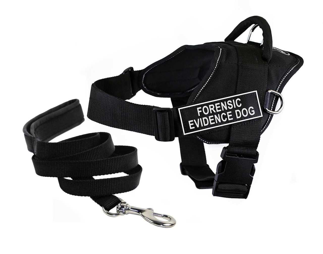 Harnais chien XL Dean & Tyler DT Fun pour promenades sécurisées