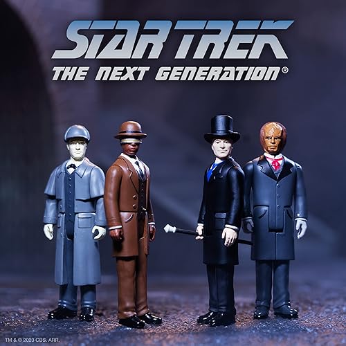 Miniatura 7 de Super7 Star Trek La próxima generación Worf 3.75 en figura de reacción