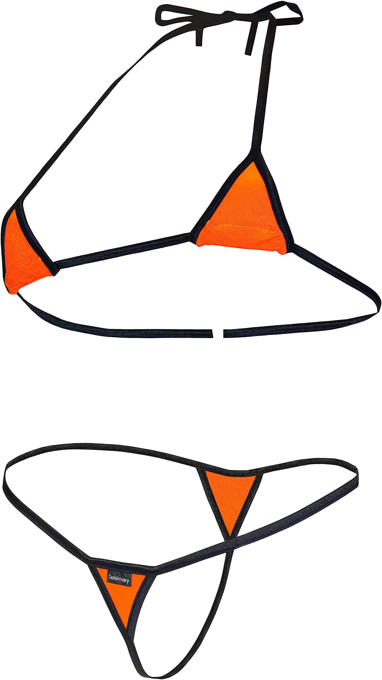 Sohimary 419 Women's Very Mini Thong G-String Tanga Bikini