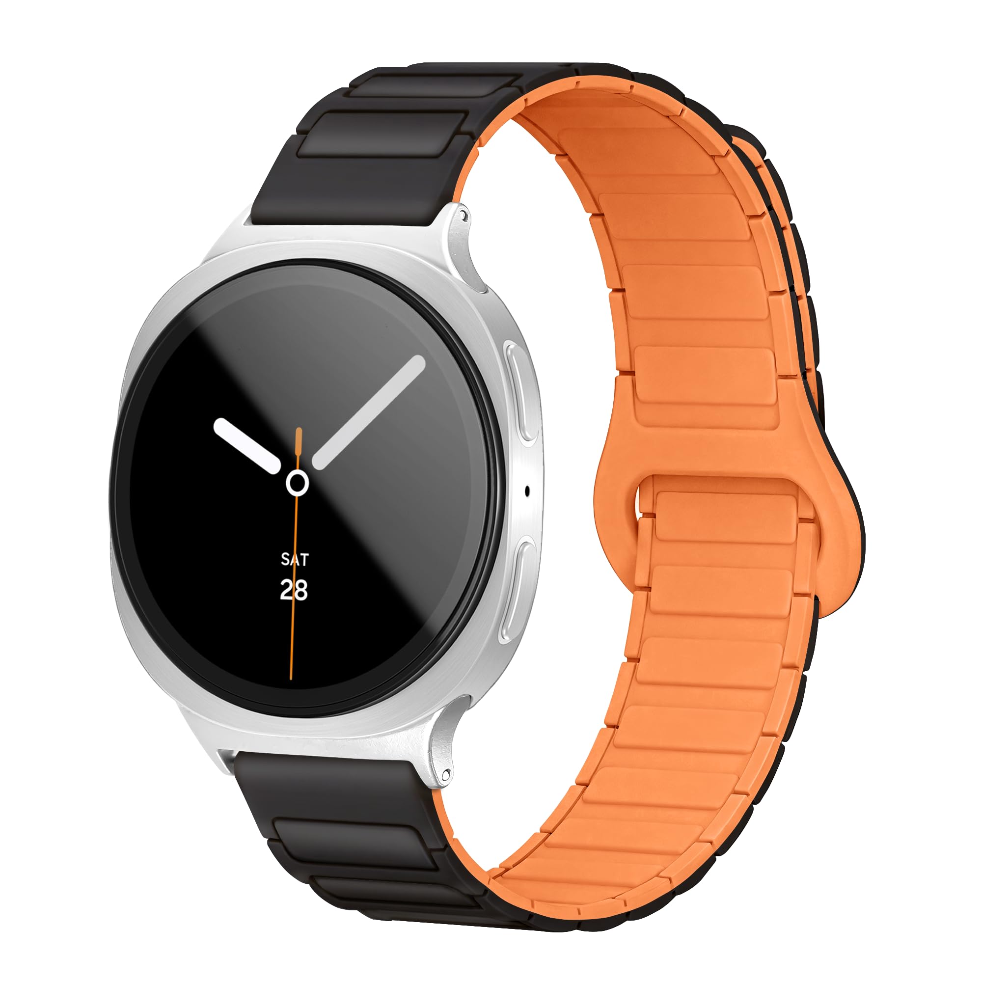 Aniaboho 20mm Metall Armband kompatibel mit Samsung Galaxy W