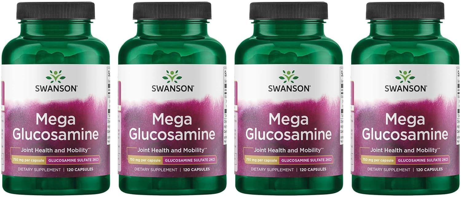 Swanson Mega Glucosamine Glucosamine Sulfate 2Kcl 750