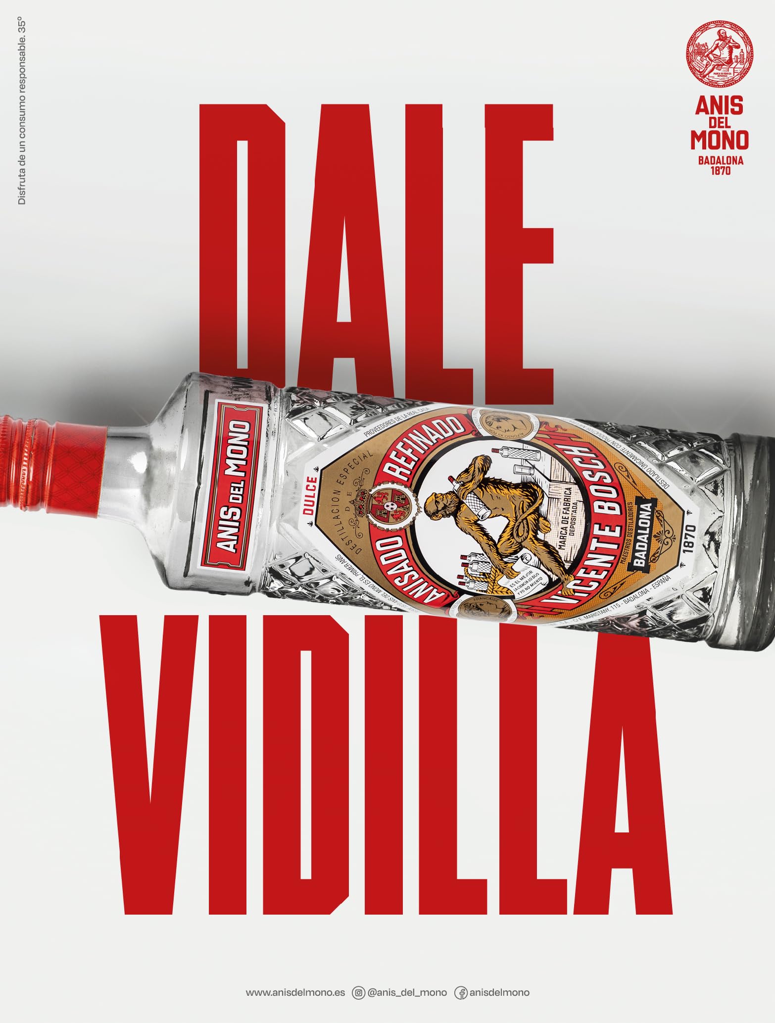 Anís del Mono, Dulce, 70 cl