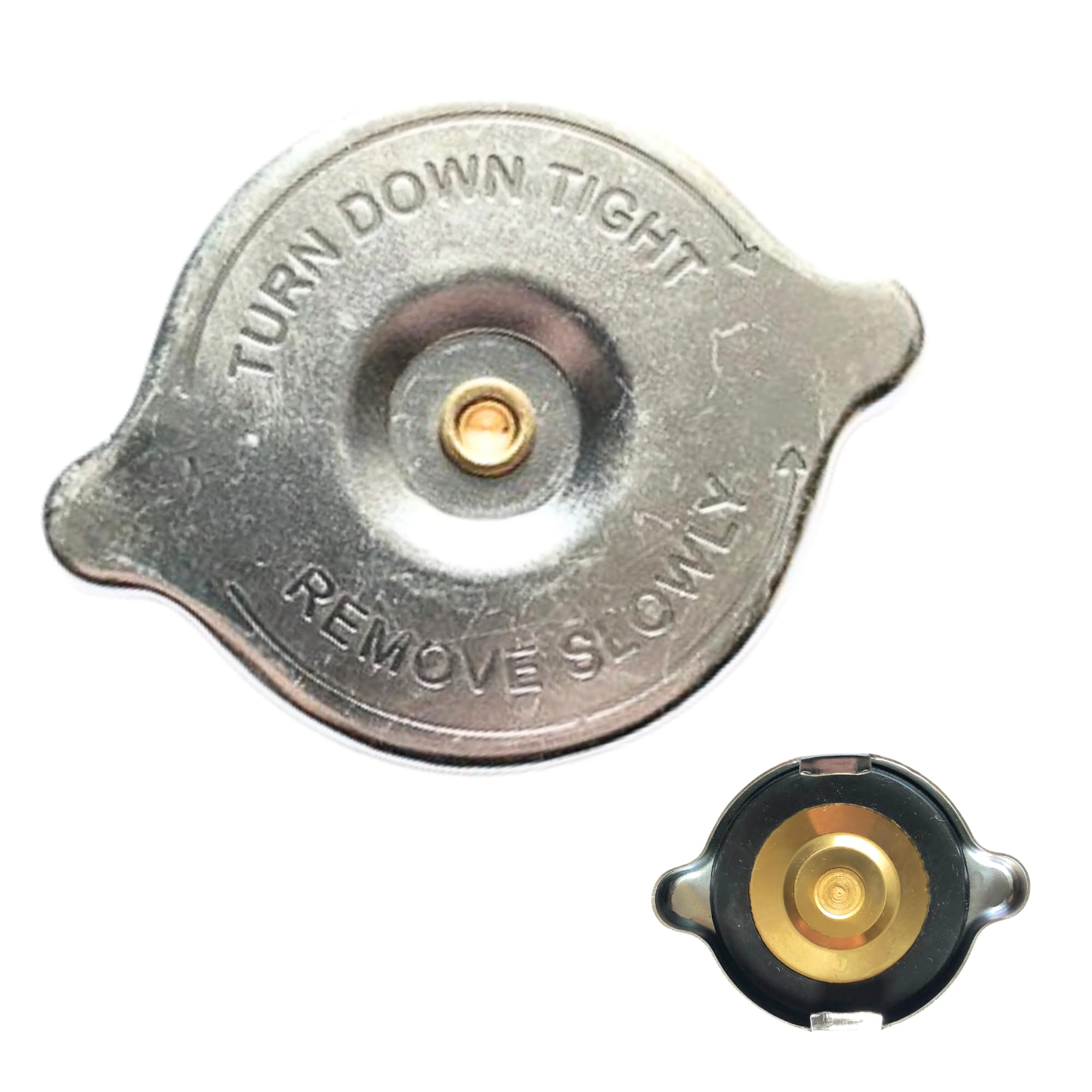 Radiator Blanking Cap - Non Pressurised, Matte Chrome Finish, Blanking ...