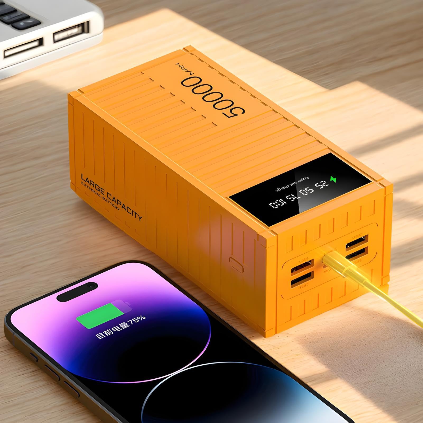 Travel p0wer Bank - Pack de Charge Rapide de 66 W, Batterie de Secours