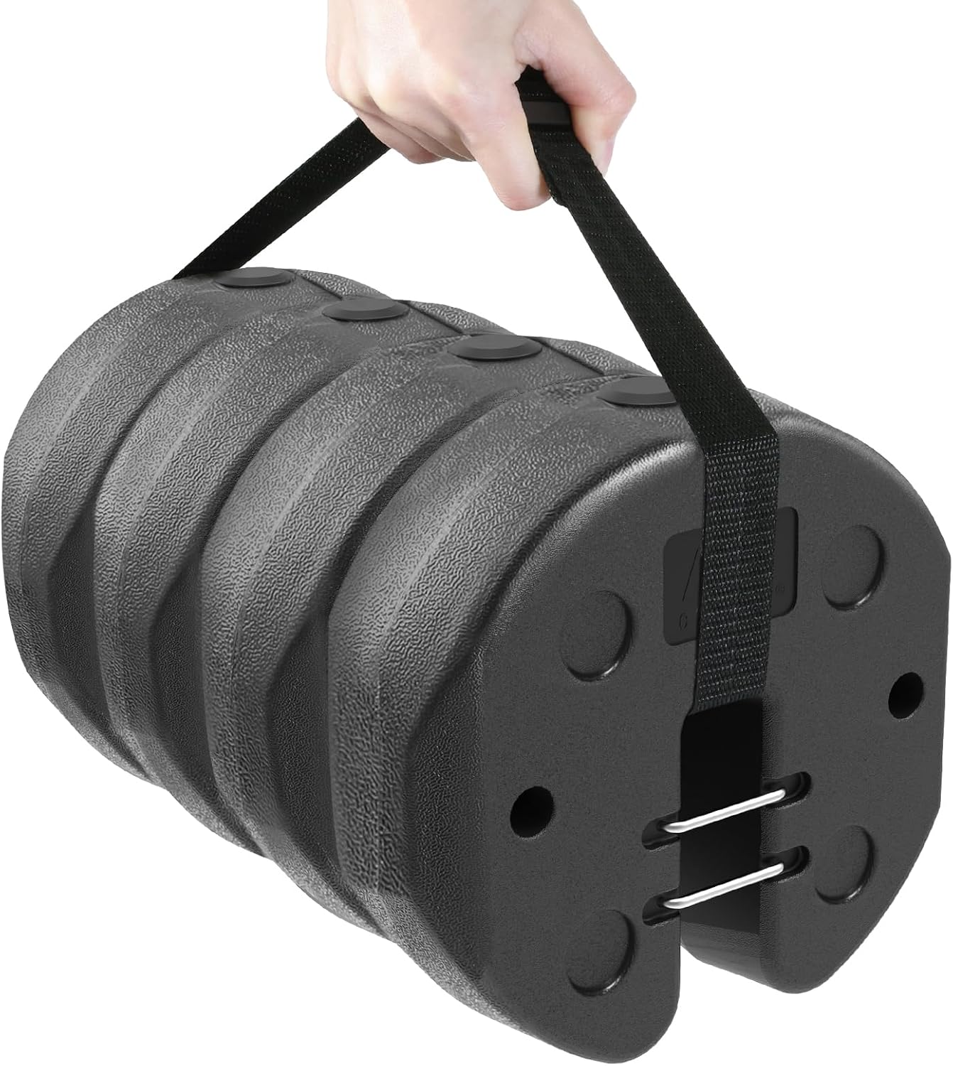 ABCCANOPY 40LBS Easy Canopy Weights Set of 4 with Lock Design for Wind Resistance, No Sliding, Stably Secure Tents, Canopies, and Umbrellas at Outdoor Events