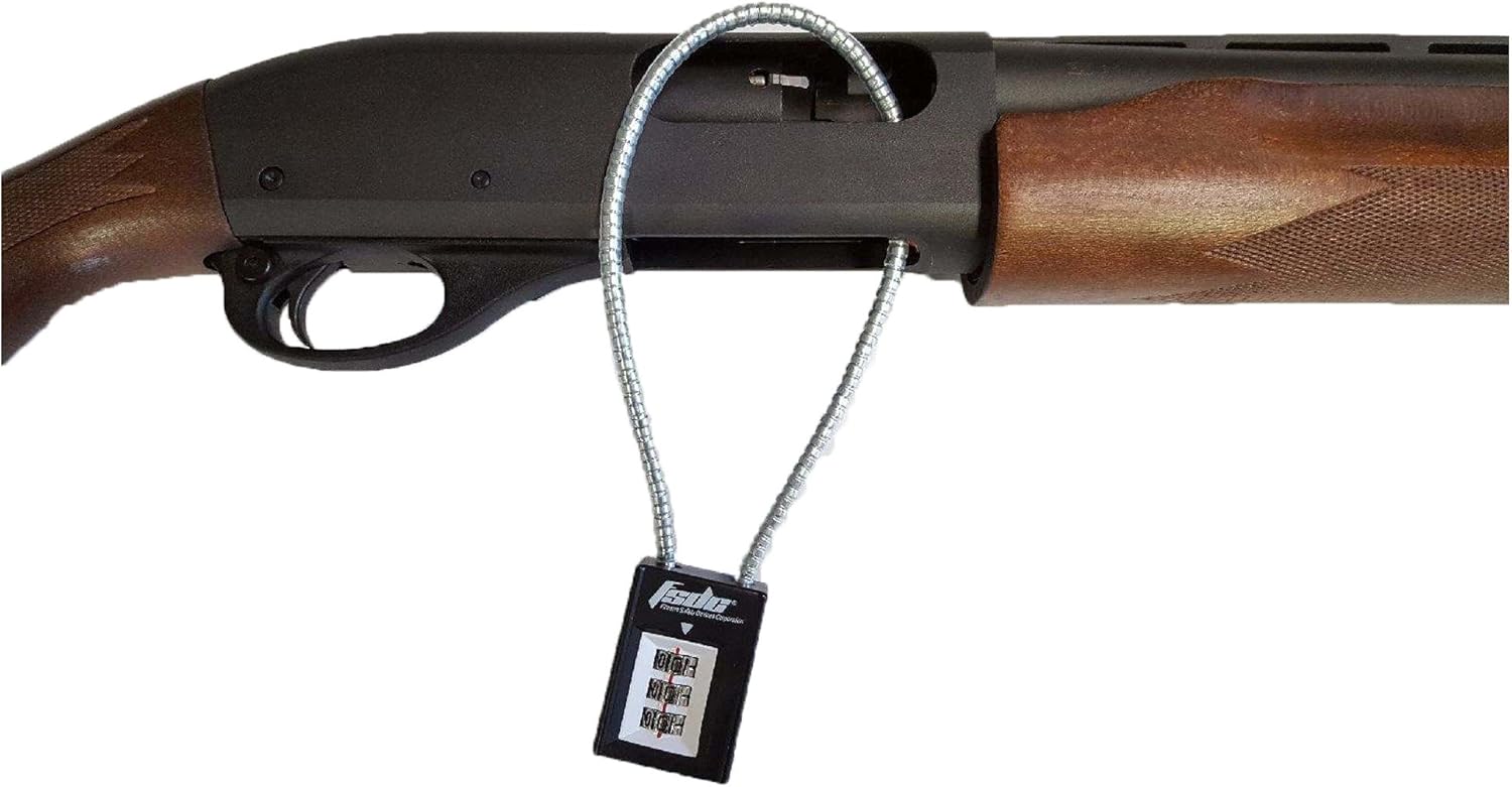 FSDC-CL1725RCB 14" CA-DOJ approved Combination Cable Gun Lock : Sports & Outdoors