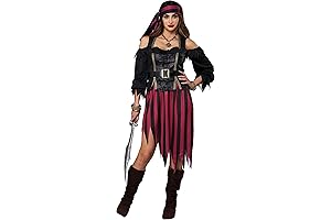 Queen of The High Seas Peacock Costume