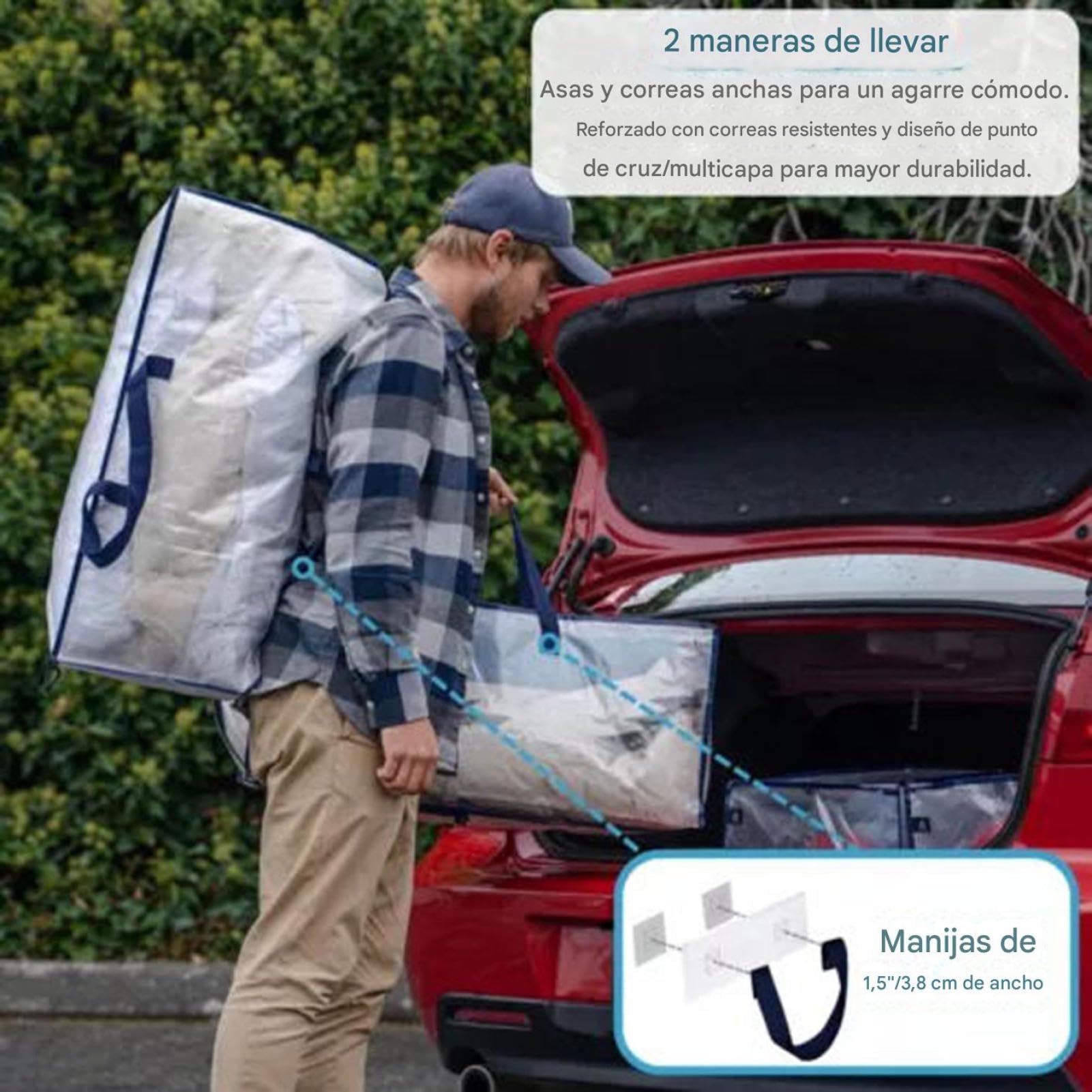 Umzugstaschen 10 Stücke Packorganisator Tragetaschen