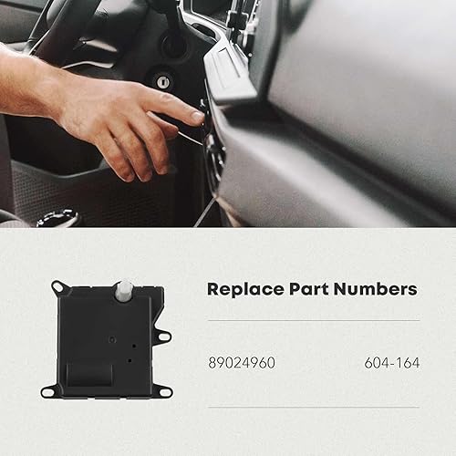 Miniatura 3 de Actuador de puerta de aire HVAC principal, mezcla de calefacción, palancas de puerta de repuesto para Cadillac CTS 2005-2007 SRX 2005-2009 (actuador