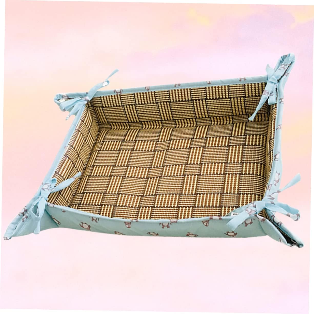 Eco-Friendly Cooling Pet Mat Cat Dog Bed Summer Resting Place Pet Bed-mat Sky