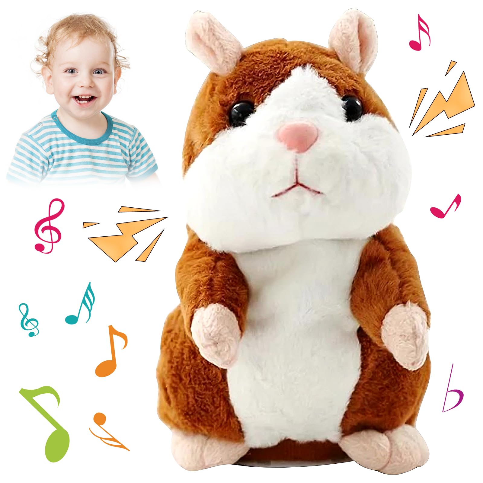 Plüschtier Hamster – Kuschelweich, Waschbar, 25 Oder 35 Cm Größe