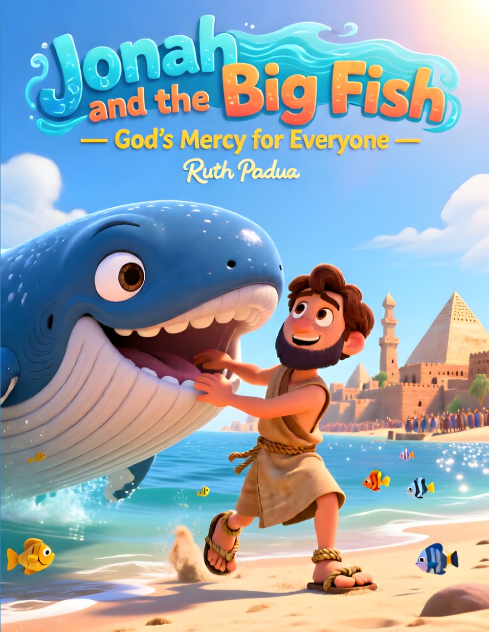 Bible Stories, Jonah and the Big Fish - God's Mercy For Everyone, Biblical Stories, Christian Children's Stories, Sunday school: Religious, ... Book, Biblical Stories for Kids, Noah's Ark