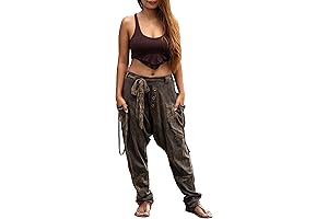 Women's Boho Harem Shorts for Leisure and Style